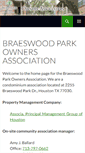 Mobile Screenshot of braeswoodpark.org